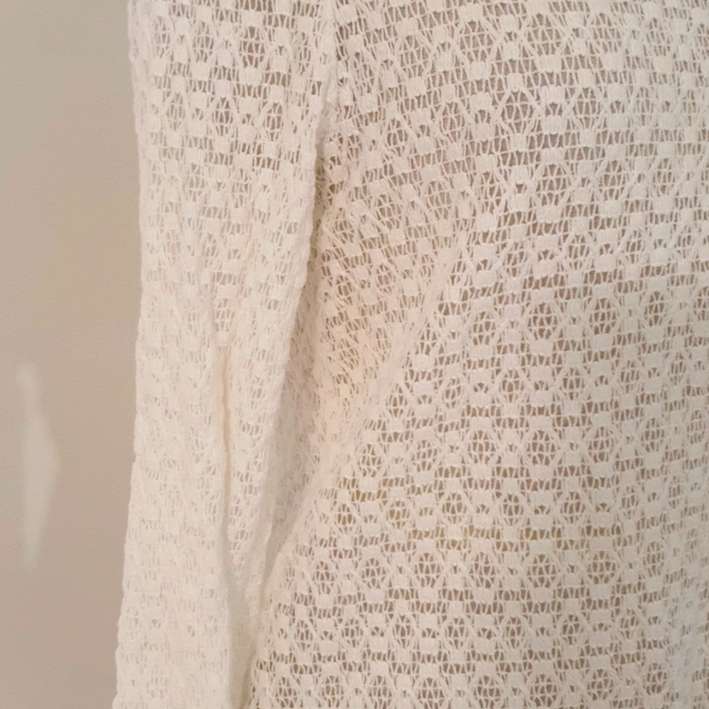 Fatface Size 12 White Top 100% Cotton - Picture 3 of 7